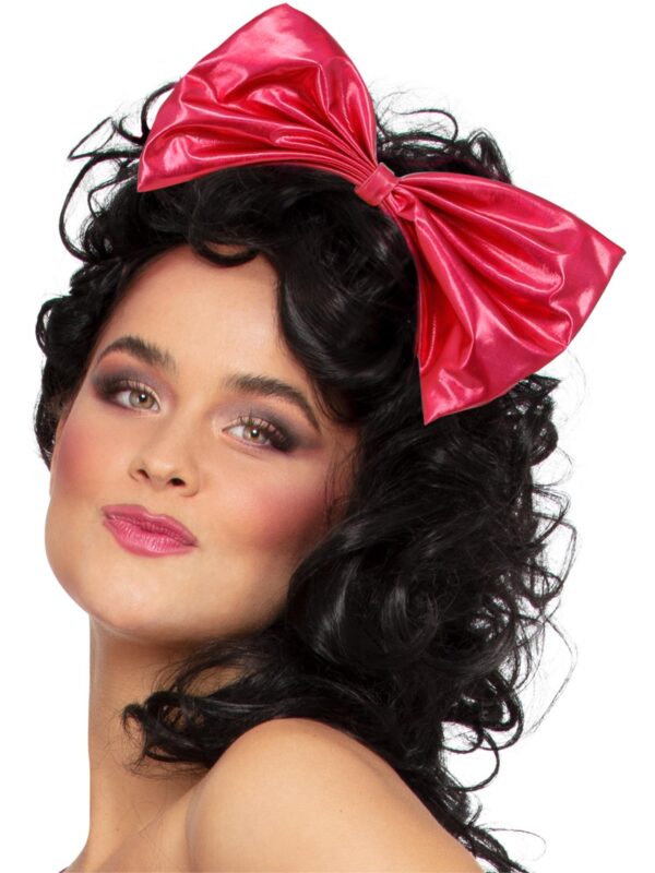 80s Metallic Pink Headband