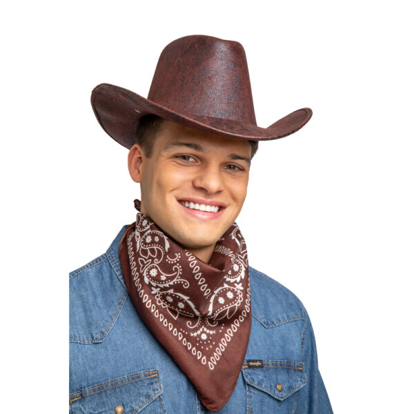 Cowboy Bandana Brown