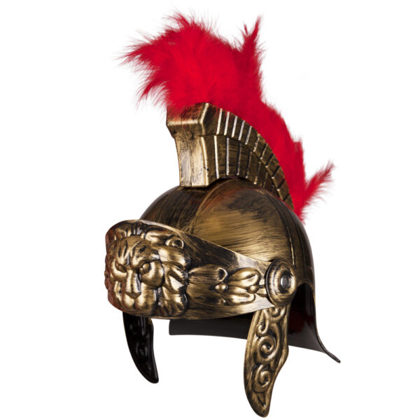 Roman Helmet With Feathers - Image 2