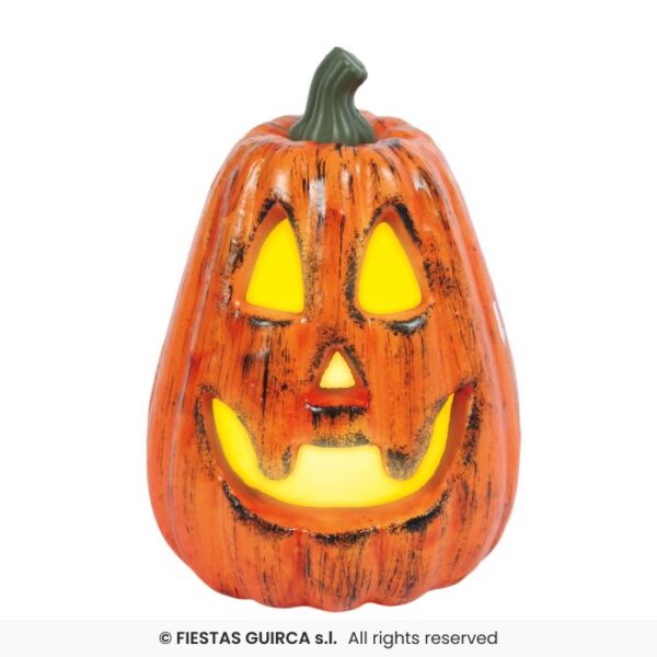 Light Up Carved Pumpkin