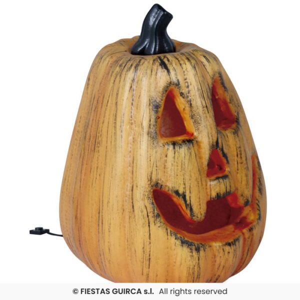 Light Up Carved Pumpkin - Image 2
