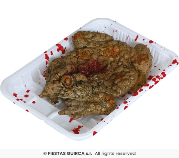 Dead Toad Tray Halloween Prop - Image 3