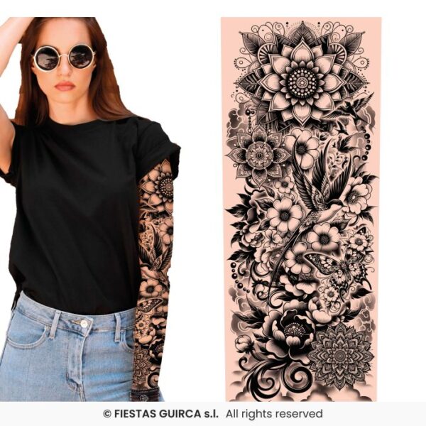 Black & White Tattoo Sleeve