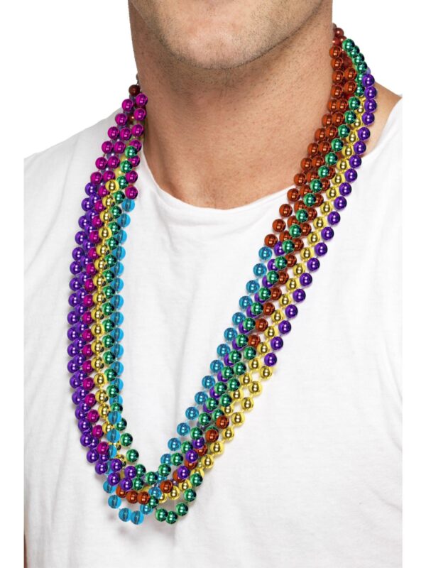 Party Beads Rainbow Necklaces